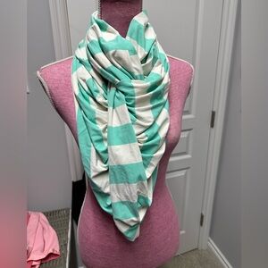 Lululemon Steep Stripe Angel Wing Opal Vinyasa Scarf